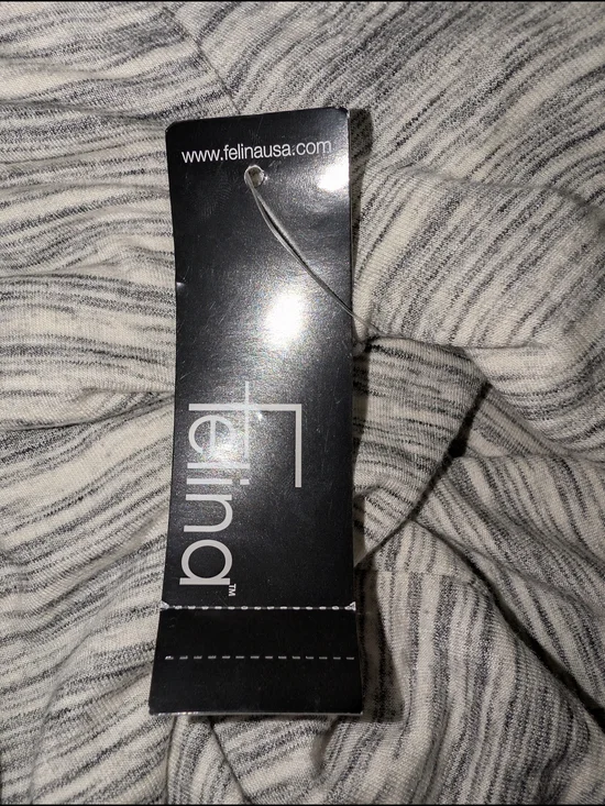 NWT Felina Soft Taylor Boyfriend Lounge Wear Light Weight Sweater Size Large - Picture 4 of 9